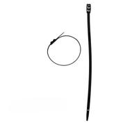 Zenitech - Collari per Cavi 9x260mm - Confezione da 100 - Plastica Resistente per Fissaggio di Cavi e Tubazioni - Installazione Rapida e Affidabile - Nero - 260mm