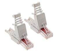 Zenitech Confezione da 10 connettori RJ45 Cat 6 senza attrezzi