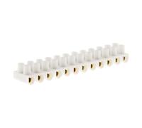 Zenitech - Fermagli da 12 pezzi, 10 mm², colore: Bianco