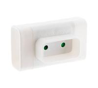 Zenitech - Fiche Multiprise Triplite 3x 6A 2P - Sicurezza Bambini e Certificata NF - Ideale per Apparecchi Elettrici e Illuminazione - Polipropilene Resistente - Bianco