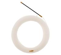 Zenitech - Filo Nylon Ø3mm - Flessibile e Resistente all'Abrasione per Trazzione di Cavi in Condotti Stretti - Leggero e Facile da Maneggiare - Bianco - 10m