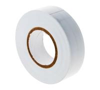 Zenitech - Nastro Adesivo Elettrico 19mm x 20m - Resistente All'Umidità E Temperature Variabili - Bianco - 20m