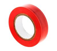 Zenitech - Nastro Adesivo Isolante In PVC 0,15mm - Ideale Per Lavori Elettrici - Larghezza 15mm - Lunghezza 10m - Facile Identificazione - Rosso - 10m