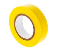 Zenitech - Nastro Adesivo Isolante PVC 15mm x 10m - per Lavori Elettrici - Spessore 0,15mm - Resistente e Facile da Identificare - Giallo - 10m