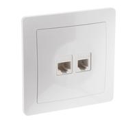 Zenitech Orys - Presa telefonica RJ45 da incasso, colore: Bianco