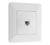 Zenitech - Presa Rete RJ45 CAT6 - Compatibile Con Scatola Incassata - Motore Com