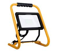 Zenitech - Proiettore LED 50W per cantiere - IP65 - Giallo