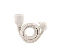 Zenitech - Prolunga 16A 2P+T HO5VV-F 3G1,5mm² - Bianco - 5m