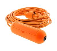 Zenitech - Prolunga 2×1,5mm² - Arancione - 10m con contenitore stagno - Arancione
