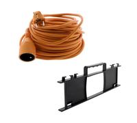 Zenitech - Prolunga da giardino, 25 m, con cavo