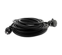 Zenitech - Prolunga per cantiere HO7RN-F 16A, 3G2,5 mm², 10 m, colore: Nero