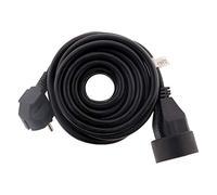 Zenitech Prolungatore femmina a maschio 16A HO5VV F 3G1,5mm², 5m nero