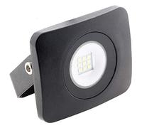 Zenitech - Riflettore LED impermeabile da 10W - Nero