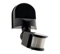 Zenitech -Rilevatore di movimento nero - IP44