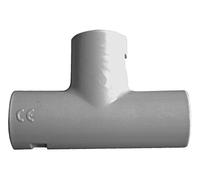 Zenitech - Set di 10 Tè IRL Ø16mm - Accessori per Condotti Rigidi in PVC - Installazione Facile e Sicura - Normative NF e CE - Grigio - Lunghezza 40m