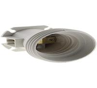 Zenitech - Set di 20 Portalampade da Cantiere E27 - Portalampada per Attacco Standard - Resistenti e Facili da Installare - Ideali per Lavori di Costruzione - Bianco