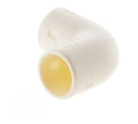 Zenitech - Set Di 3 Squadre Per Tubo IRL PVC Rigido Ø16mm, Ø20mm, Ø25mm - Installazione Stabile E Sicura - Massima Durabilità - Pratica Busta - Bianco