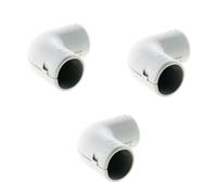 Zenitech - Set Di 3 Supporti IRL Ø20mm - Fissaggio Solido Per Cavi E Guaine - PVC Rigido Resistente Alle Sollecitazioni Meccaniche - Installazione Veloce - Grigio