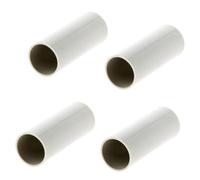 Zenitech - Set di 4 Manicotti IRL Ø16mm in PVC Rigido - Installazione Sicura per Sistemi Elettrici - Connessione Robusta e Stabile - Resistente agli Urti e all'Usura - Grigio