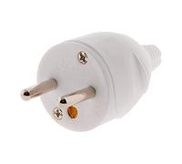 Zenitech Spina maschio 16A 2P+T - Bianco - Zenitech