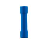 Zenitech - Terminali A Crimpare 5 Mm - Confezione Da 10 Connettori Elettrici - Compatibili Con Pinza A Crimpare - Sicurezza Delle Connessioni Elettriche - Blu - 5 Mm