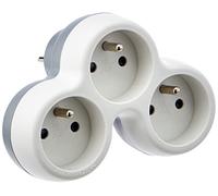 Zenitech Triplite 16 A 2P + T Mascherina Grigio/Bianco