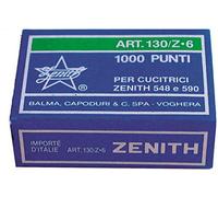 Zenith 129252 Punti Metallici Universali, Confezione da 1000 Pezzi