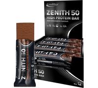 Zenith 50 High Protein Bar - Cioccolato Al Latte 12 X 100G | Barrette Proteiche