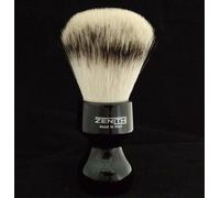Zenith Resina Manico XL Sintetico Nero Rasatura Pennello 27.5mm. Made IN Sicily.