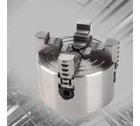 Zenithaur 4 Mancello Chuck per il tornio in metallo Chuck 3 pollici K72-80 reversibile tornio reversibile con accessorio