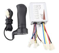 ZenithAur Controller di velocità del Motore Scatola di Controllo del Motore Spazzolato per sistemi da 500 W 36V, Include un'impugnatura a Farfalla per Scooter Elettrico e (48v500w)