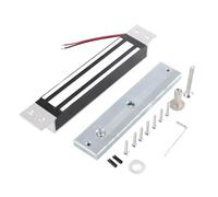 Zenithaur Electric Magnetic Door Blocco, 12V 280 kg / 600 libbre Forza di tenuta, blocco elettromagnete in modalità NC protetta per una sicurezza avanzata