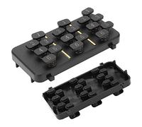 ZenithAur Guitar Chord Changer, metodo di apprendimento per chitarra con 18 pulsanti, set di strumenti essenziali per l'allenamento della chitarra