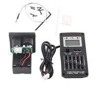 Zenithaur Guitar Equalizer Tuner 5 Band EQ EQUILIZZATORE ACOUSTIC CHIETAR Pickup Kit di accessorio per strumenti musicali con display LED e regolazione del suono