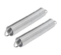Zenithaur in acciaio inossidabile Fence a molla a molla Porte primaverili 2 pcs da 16 piedi Kit a molla per recinzione per il pascolo