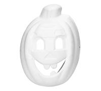 ZenithAur Maschera te per disegnare e personalizzare il viso, superficie bianca non dipinta per la decorazione completa del viso, maschera neutra per adulti per feste di (cat face)