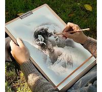 Zenithaur Portable Sketch Board Artista Schizzo in legno per il disegno esterno per esterni dipinto di sketching Sketching Students Forniture