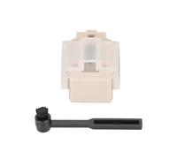 ZenithAur Puntina di ricambio per giradischi con barra in fibra di carbonio e punta in finto diamante, durata di oltre 1000 ore, compatibile con AT LP60 AT3600L