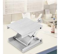 Zenithaur Regolable Lab Jack, un supporto laboratorio in lega di alluminio stabile e sollevatore di laboratorio a forbice progettato come piattaforma di sollevamento di