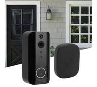 ZenithAur Talk Talk Ghods, video su campanello 1080p con rilevamento del movimento PIR, visione notturna e conversione vocale ad alta fedeltà per il monitoraggio della casa