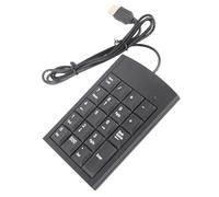 ZenithAur Tastierino numerico USB cablato, tastierino numerico sottile mini USB a 18 tasti per 7 8 9 10, LINUX, Android, IOS