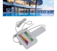ZenithAur Tester di qualità dell'Acqua Portatile, misuratore di PH Digitale per l'analisi dell'Acqua e Il monitoraggio del Livello nelle Piscine e nelle Spa
