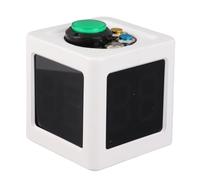 ZenithAur Timer del Conto alla rovescia Magnetico Multi Cube Timer, Timer di Conto alla rovescia di Studio Intelligente, odiazione Digitale a 4 Lati per Cucinare, Giochi, (Bianco)