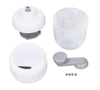 ZenithAur Tritaghiaccio manuale portatile con manovella ergonomica per granite e coni di neve cucina domestica, una macchina per ghiaccio tritato a mano per dolcetti veloci