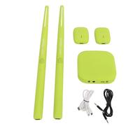 Zenithaur Virtual Drum Kit per principianti, set di tamburi elettronici portatili con rilevamento del movimento, kit di batteria per casa e uso esterno (Verde)