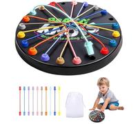 ZenithPeak Brainy Knots, Gioco di Puzzle con Corda Interattiva Colorato Gioco di Puzzle di Classificazione Della Corda Tangled Giochi di Logica per Bambini dai 3, Partito di Famiglia per 2-4 Giocatori