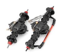 ZenithRide 1/14 RC RCC RC Metal Differenziale Le parti di aggiornamento 'assale posteriore anteriore compatibili con modelli RC comuni(Front and Rear)