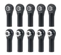ZenithRide 10pcs M3 Plastic Link Ball Ends Ends Heads Clock-Wise Compatible con 1 a 10 parti di upgrade per auto crawler RC per veicoli a telecomando(Type B 10Pcs)