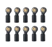 ZenithRide 10pcs Plastic PIVOT Link Stand Balls End Sfere giunti Compatibile con 1 RC Crawler Crawler Auto di aggiornamento Adatta SCX24 e modelli simili(Type A)