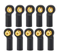 ZenithRide 10pcs Plastic PIVOT Link Stand Balls End Sfere giunti Compatibile con 1 RC Crawler Crawler Auto di aggiornamento Adatta SCX24 e modelli simili(Type C)